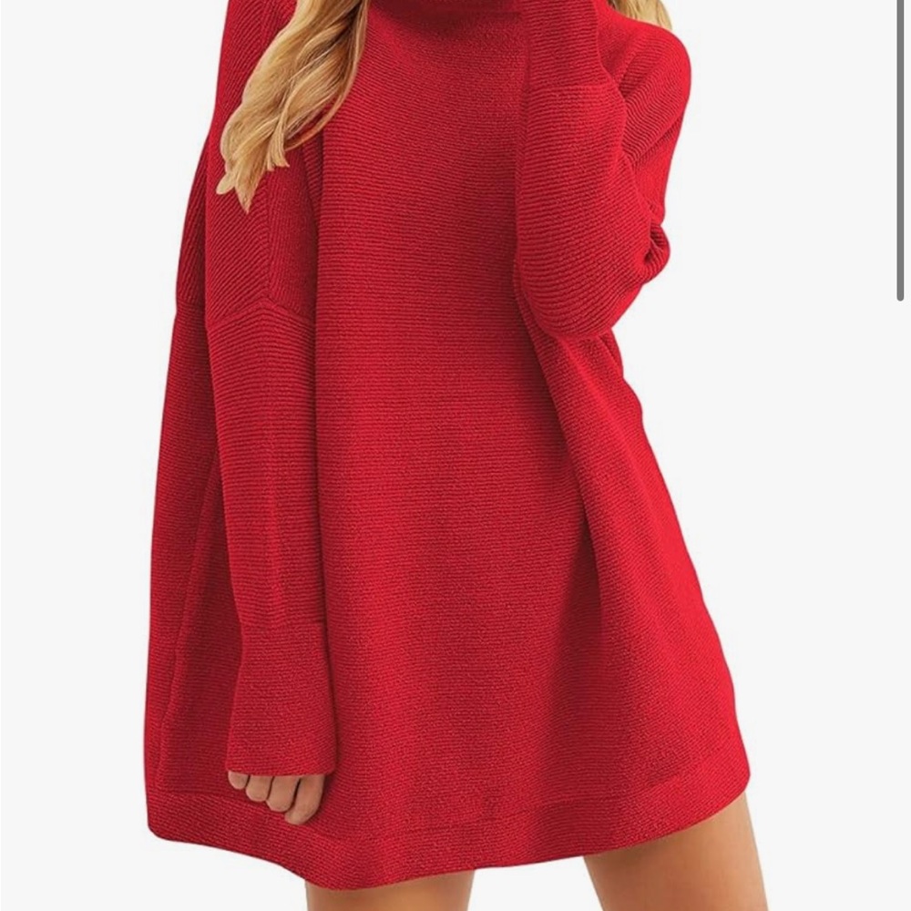 Red Knit Sweater